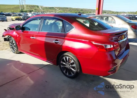 2018 Nissan Sentra Sr from USA, damaged, VIN 3N1AB7AP2JY222553